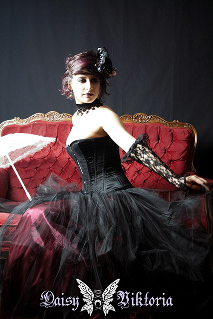Fantasy Couture Draft Page - Daisy Viktoria