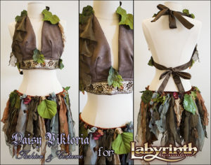 earth elemental elf dryad costume