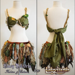 earth elemental elf dryad costume