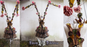 steampunk faerie corset and wings
