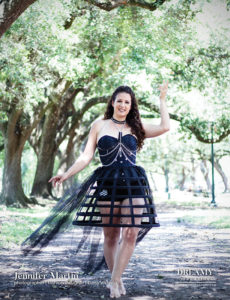 Dreamy Magazine celestial corset gown