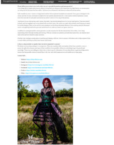 voyage houston interview fantasy fashion design