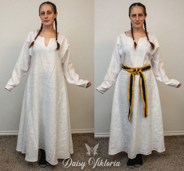 Medieval or Viking Dress T-Tunic or Under Tunic PDF Tutorial - SCA ...