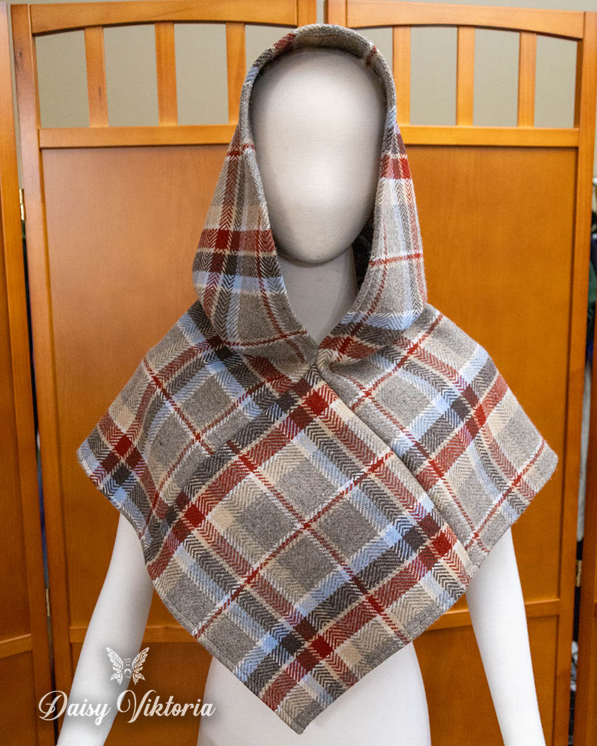 Medieval / Viking Skjoldehamn Hood PDF Pattern and Tutorial – Larp, Reenactment, Cosplay, Fantasy Costume XXS-XL - Image 4