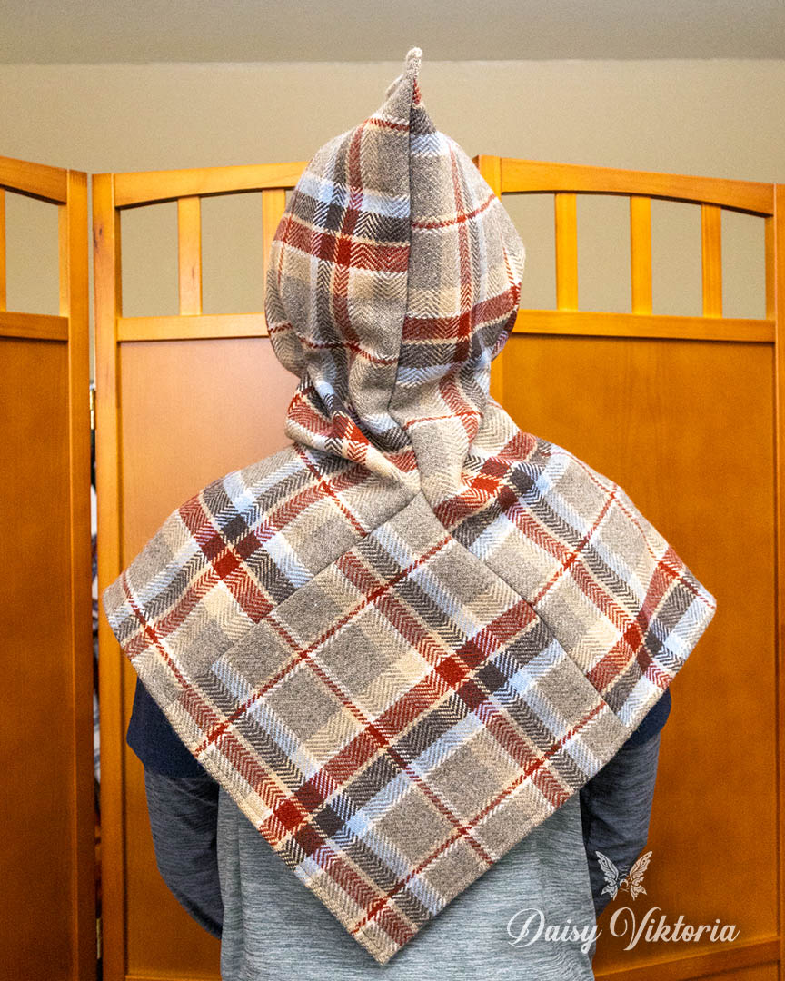 Medieval / Viking Skjoldehamn Hood PDF Pattern and Tutorial – Larp, Reenactment, Cosplay, Fantasy Costume XXS-XL - Image 6