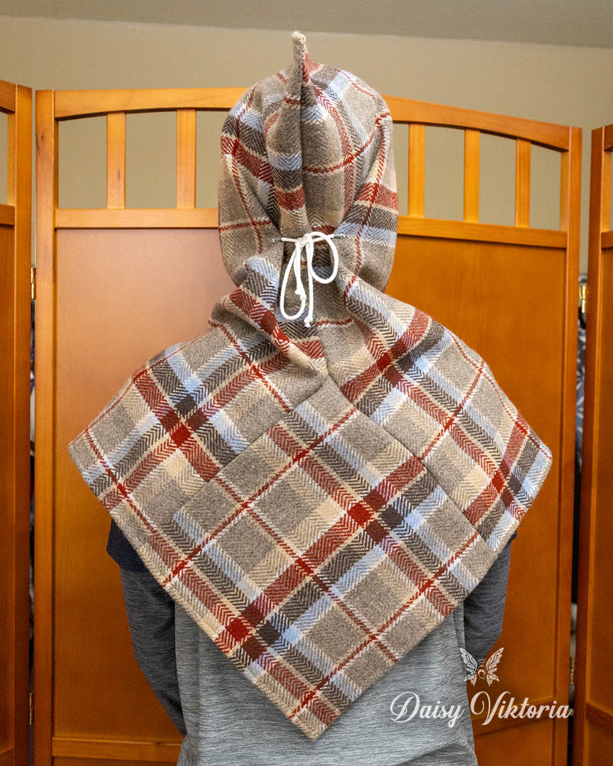 Medieval / Viking Skjoldehamn Hood PDF Pattern and Tutorial – Larp, Reenactment, Cosplay, Fantasy Costume XXS-XL - Image 8