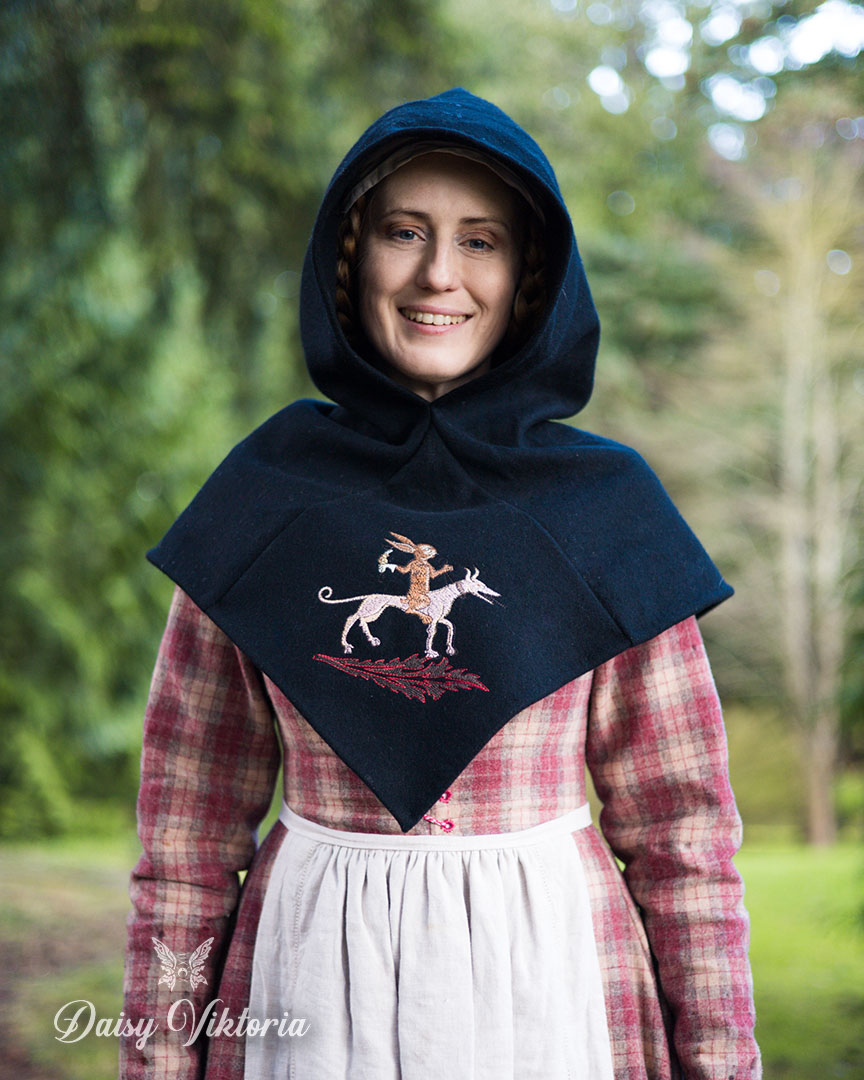 Medieval / Viking Skjoldehamn Hood PDF Pattern and Tutorial – Larp, Reenactment, Cosplay, Fantasy Costume XXS-XL - Image 9