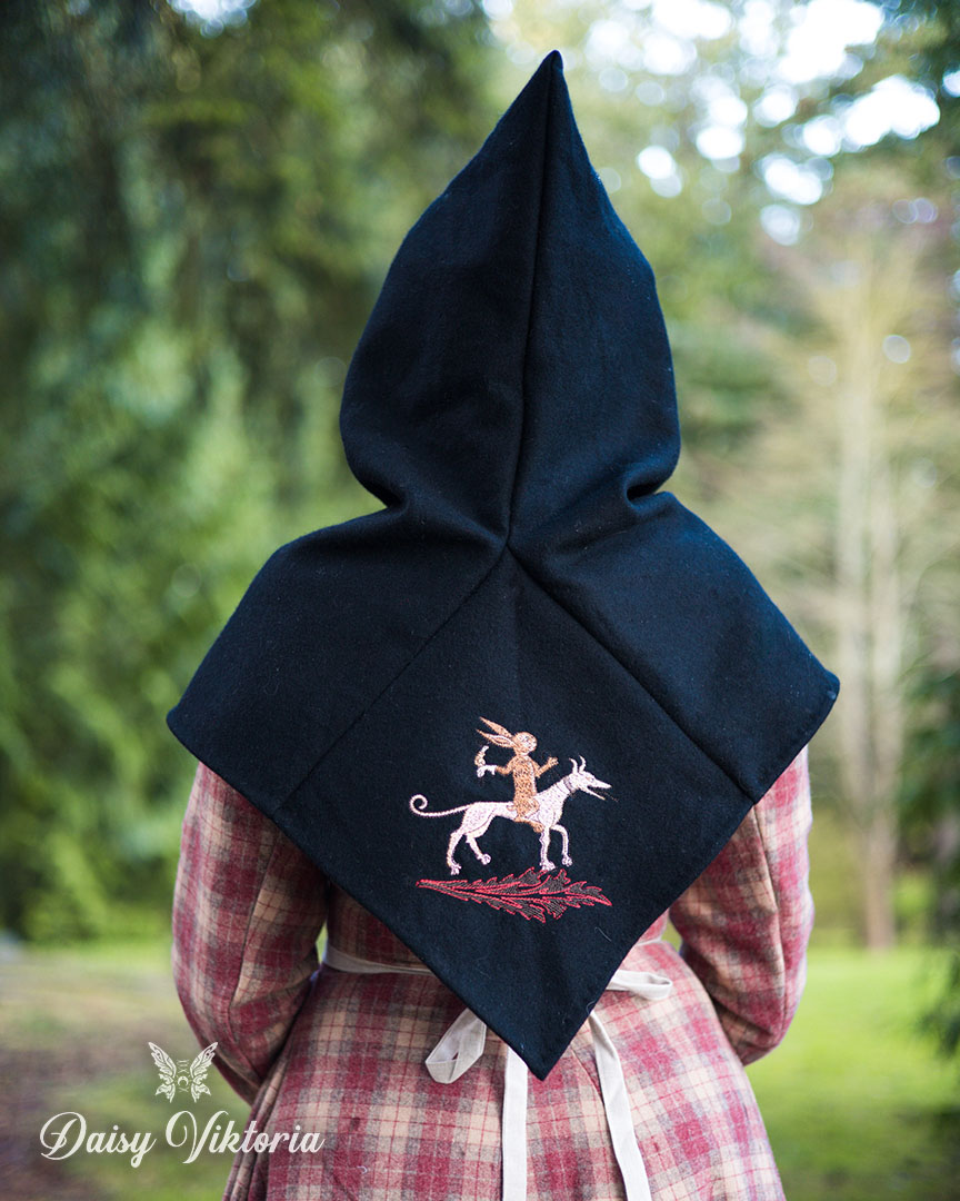 Medieval / Viking Skjoldehamn Hood PDF Pattern and Tutorial – Larp, Reenactment, Cosplay, Fantasy Costume XXS-XL - Image 10